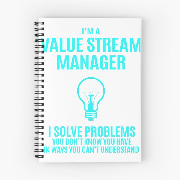 Item preview, Value Stream Manager - I Solve Problems Job Gift designed and sold by melissaval2.