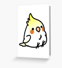 Chubby Cockatiel Scootaloo Greeting Card