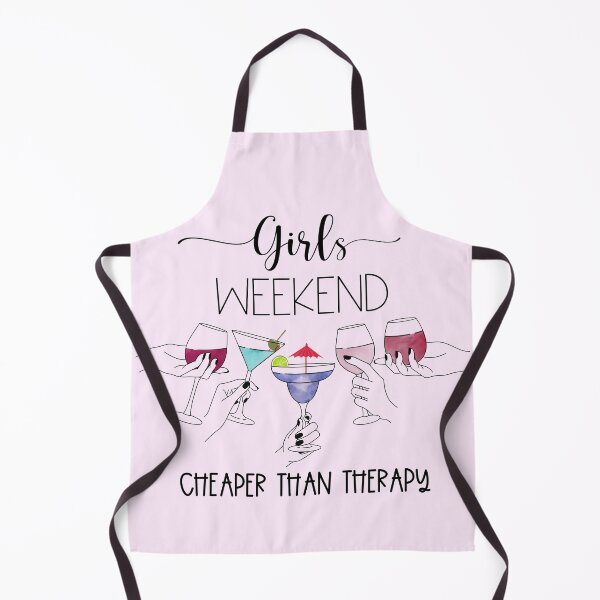 Item preview, Girls Weekend Cheaper Than Therapy designed and sold by magicalbee76.