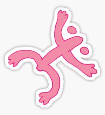 Taino Coqui Pink Sticker