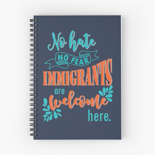 Item preview, Immigrants are Welcome Here - politics trump immigration no wall democratic election designed and sold by papillondesign.