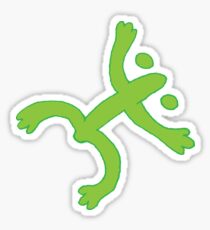 Taino Coqui Neon Sticker