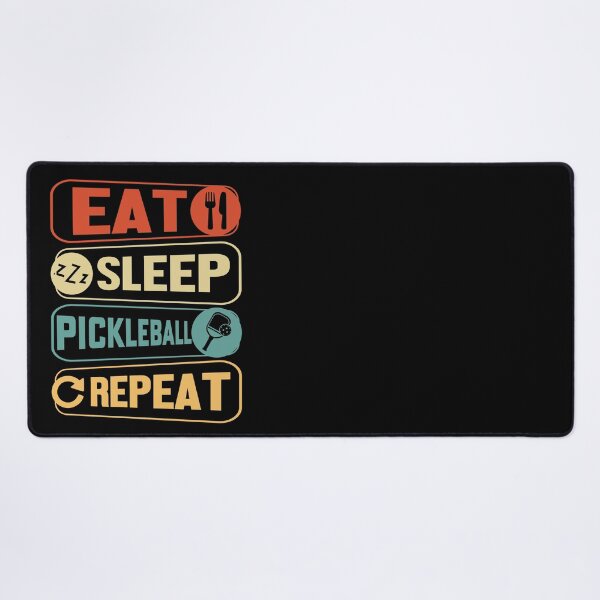 Item preview, Eat Sleep Pickleball Repeat designed and sold by motivationaltee.