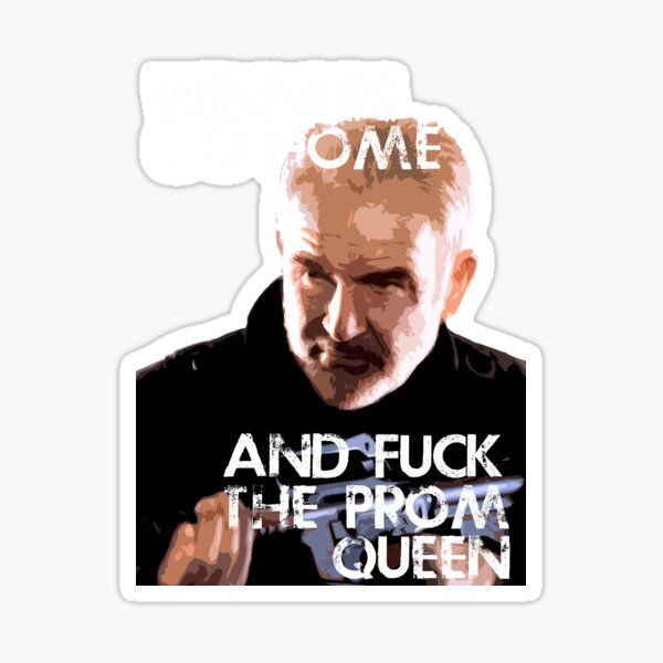 "Winners Go Home And The Prom Queen" Sticker by NcoCunha8382 Redbubble