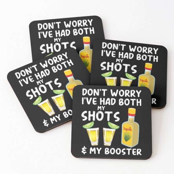 Item preview, Don't Worry I've Got Both My Shots designed and sold by MacAndMoose.