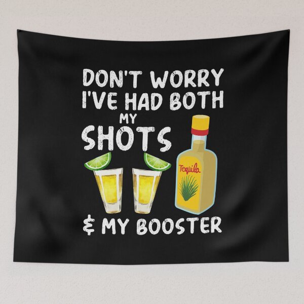 Item preview, Don't Worry I've Got Both My Shots designed and sold by MacAndMoose.