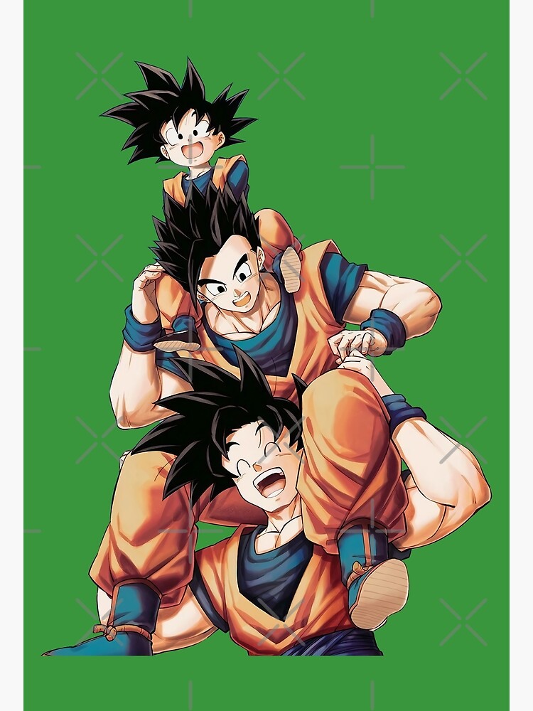 Goku, Chichi y Goten  Anime dragon ball goku, Dragon ball super