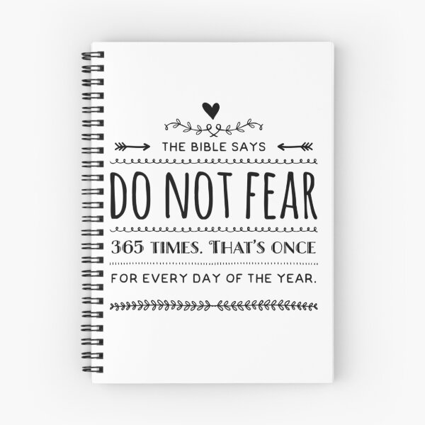 Item preview, Do Not Fear 365 Days a Year designed and sold by VerseGifts.