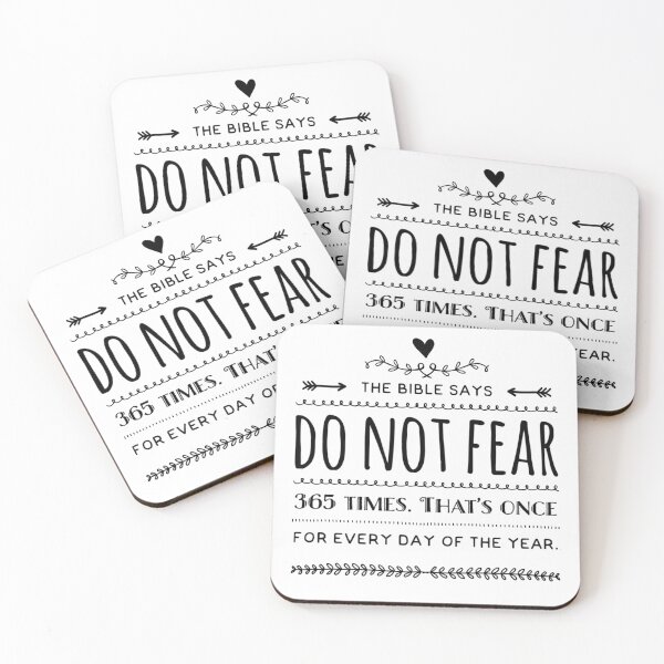 Item preview, Do Not Fear 365 Days a Year designed and sold by VerseGifts.
