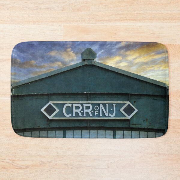 Item preview, Central Railroad of New Jersey train terminal shed designed and sold by plugsnpixels.