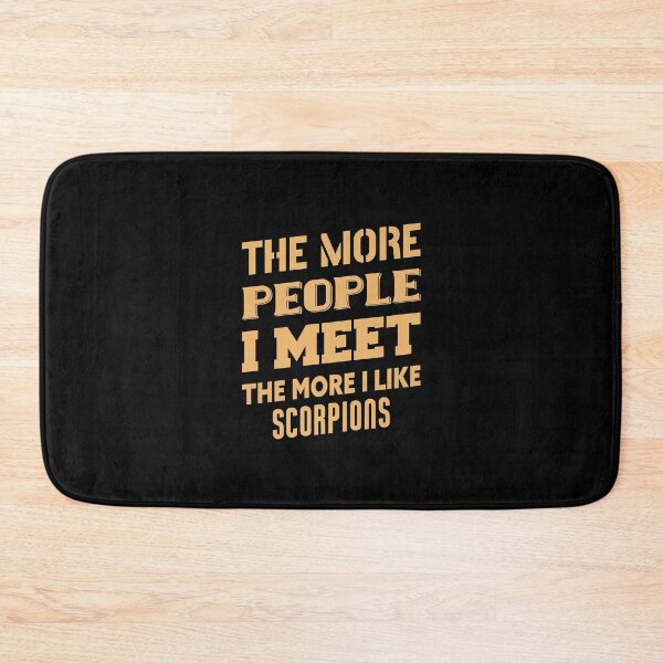 Item preview, Funny The More I Like Scorpions  designed and sold by herbiemax.