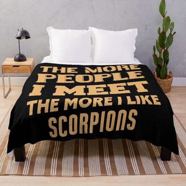 Item preview, Funny The More I Like Scorpions  designed and sold by herbiemax.