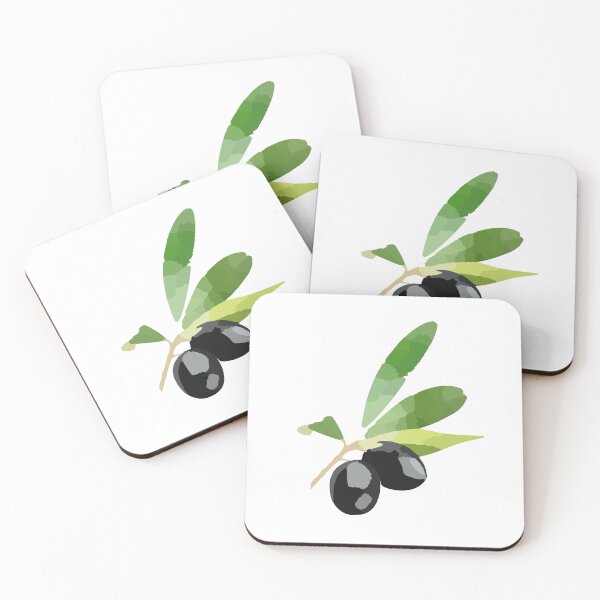 Item preview, Olive branch with black olives designed and sold by philipinct.