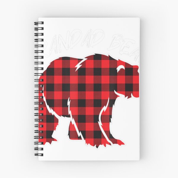 Item preview, Matching Christmas Pajama Gift Red Plaid Grandad Bear  designed and sold by zanasumesick.