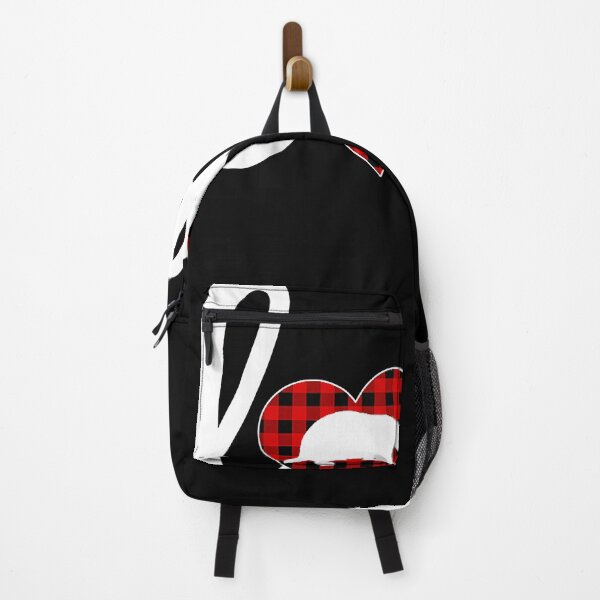 Item preview, Badger Lover Buffalo Plaid Love Badger designed and sold by AndrewjBurg.