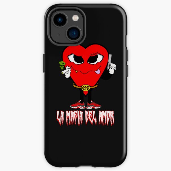 MAFIA DEL AMOR Sudadera con capucha Funda resistente para iPhone