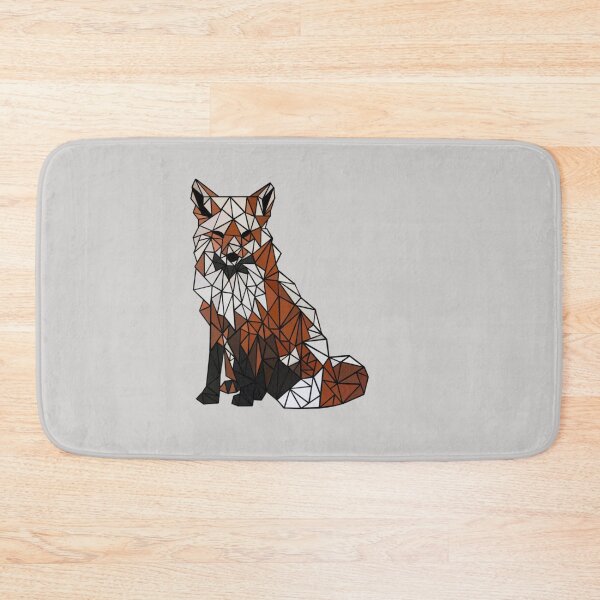Item preview, Geometric fox designed and sold by Ros Sidwell.