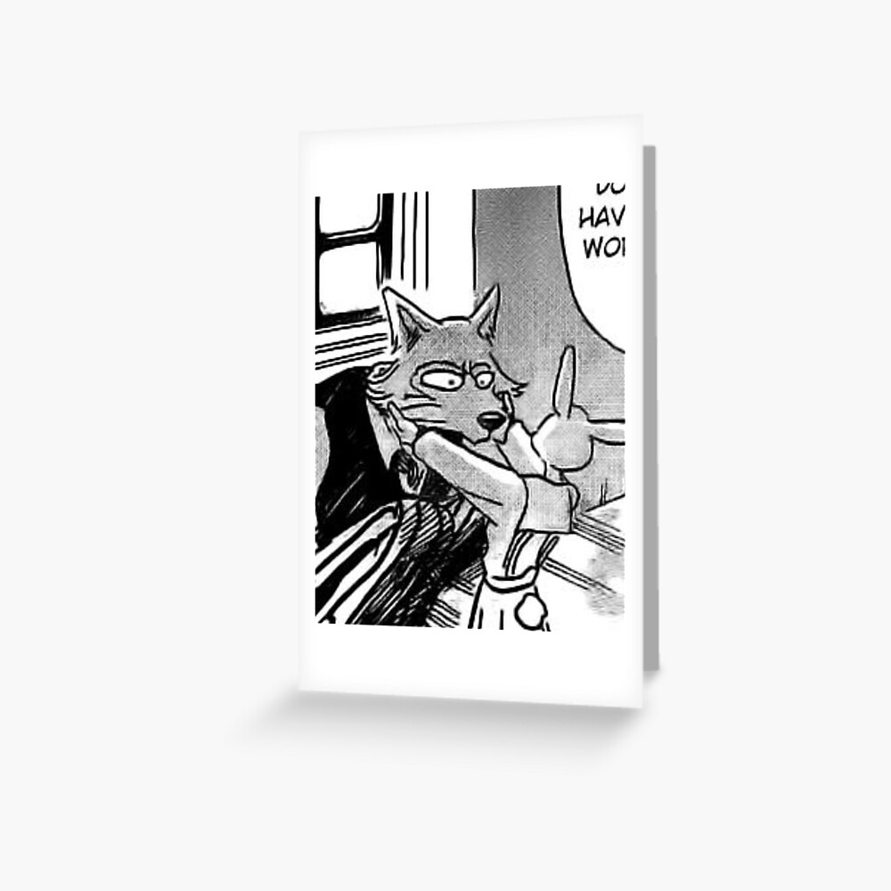 Beastars - Legoshi and Haru Manga Panel