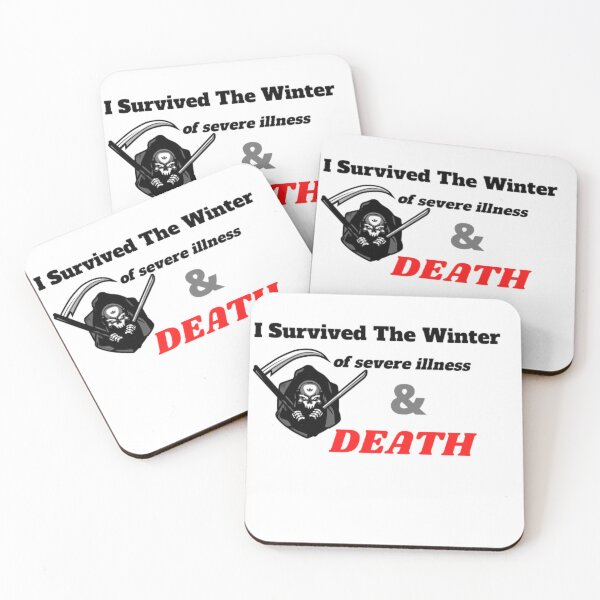 Item preview, i survived the winter of severe illness and death  designed and sold by Flashmart99.