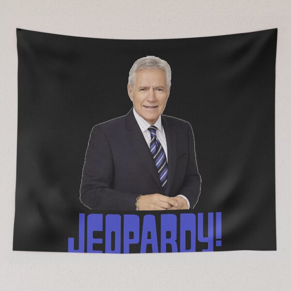 Item preview, Trending Alex Trebek Jeopardy Classic designed and sold by RobertValen.