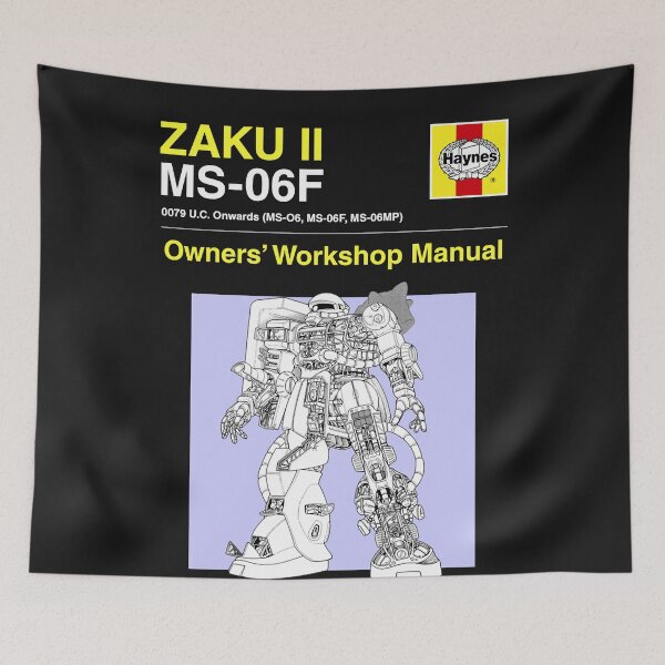 Item preview, Gundam - Zaku ii - Manual del propietario clásico designed and sold by PeimanSamsum.