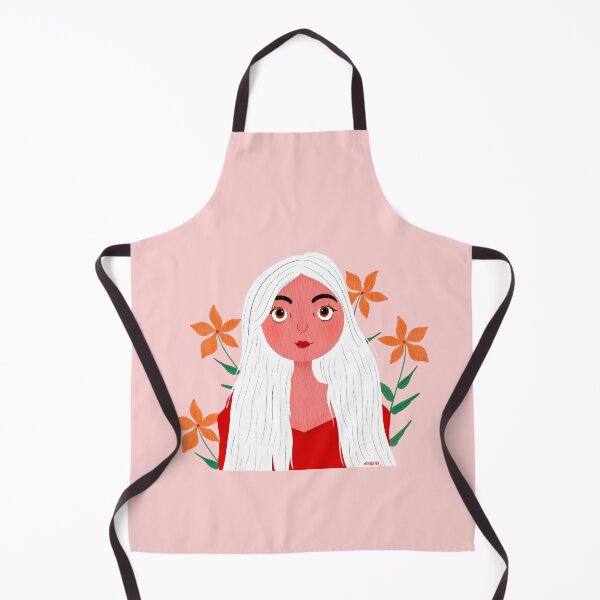 Item preview, Woman with flowers Spring Art Illustration designed and sold by NAYANA S KUMAR.