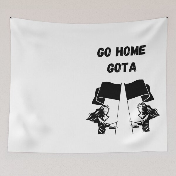 Item preview, Copy of Copy of Gota Go Home I Love Sri Lanka designed and sold by Hasthiart.