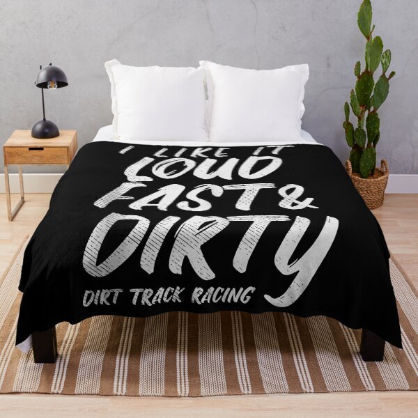 Item preview, Loud Fast Dirty Dirt Track Racing Funny Motocross Bike Gift designed and sold by LoriMccoy55.