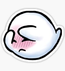 Blushing Boo Sticker