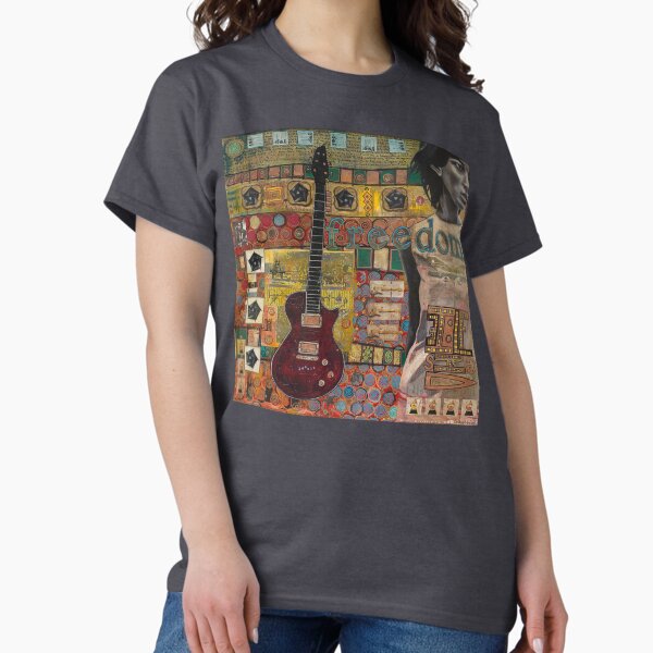 Item preview, Freedom Girl with Guitar designed and sold by RayStephenson.