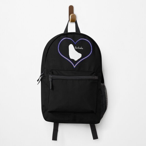 Item preview, Barbados map black heart designed and sold by Astralia.