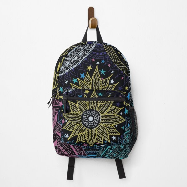 Item preview, Pretty Sun Mandala Doodles & Cute Stars in a Magical Galaxy designed and sold by Karen McFarland.