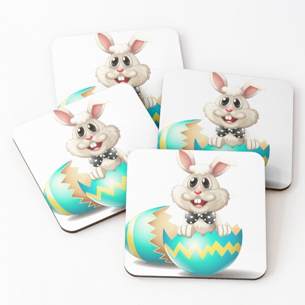 Item preview, A rabbit inside a cracked Easter egg  designed and sold by Anvin Peeter.