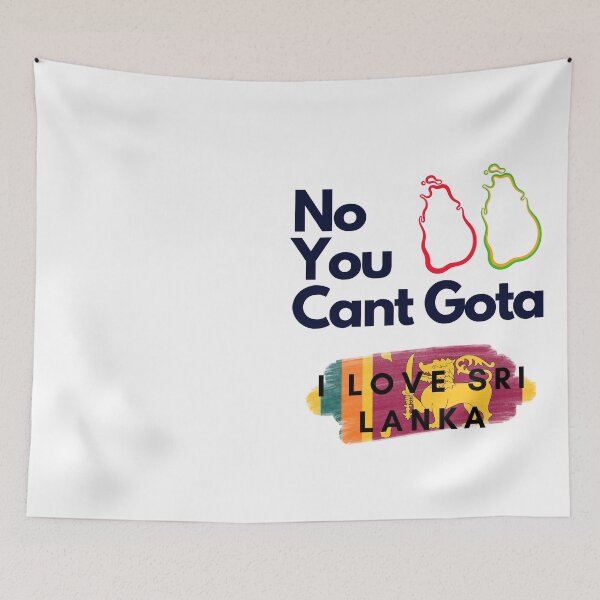 Item preview, Copy of Copy of Copy of Gota Go Home I Love Sri Lanka designed and sold by Hasthiart.