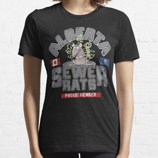 Official Alberta Sewer Rats Proud Member Essential T-Shirt