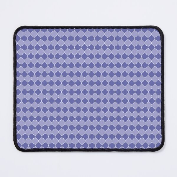 Item preview, Moroccan Trellis Periwinkle and White Repeat Pattern designed and sold by rhombusOnion.