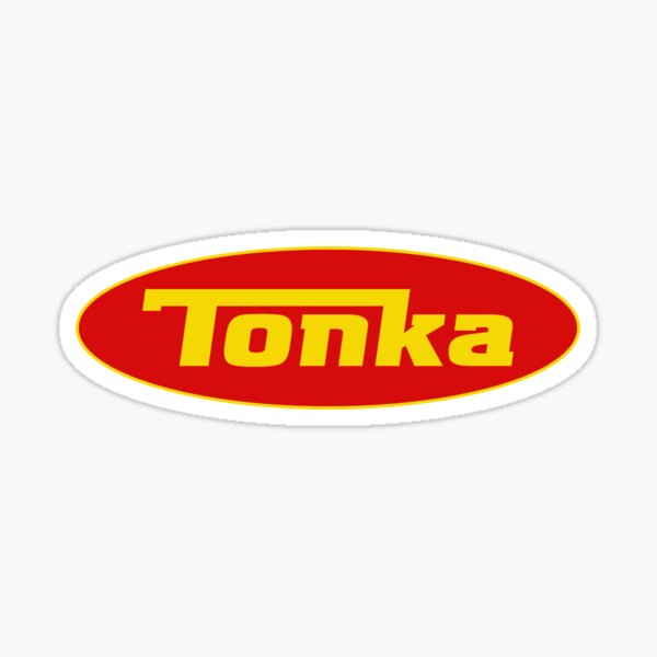 TONKA TRUCK  LOADER DECAL WITH USA OVAL LOGO 