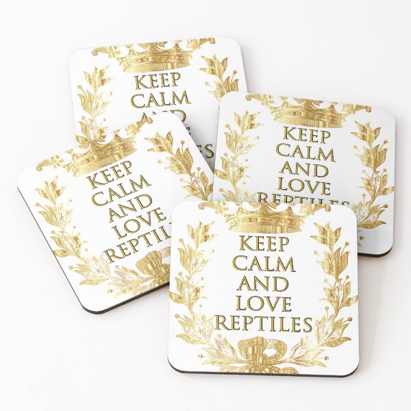 Item preview, Mantén la calma y ama a los reptiles designed and sold by Getchell-Design.