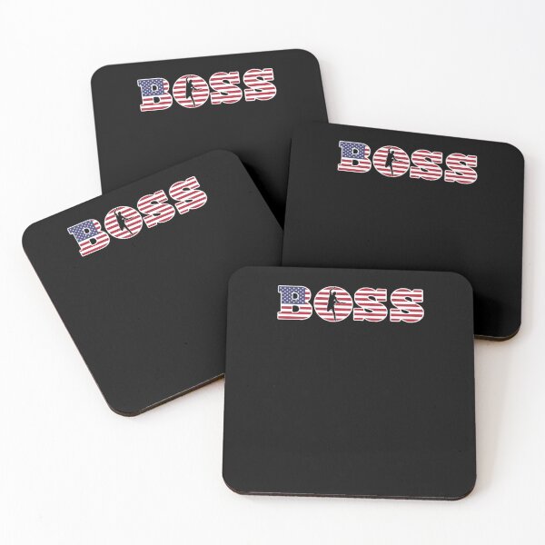 Item preview, The Boss US Flag designed and sold by TheoBedard.