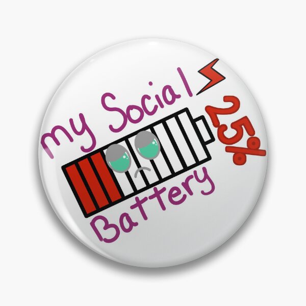 Item preview, Social Battery 25 designed and sold by TonyaL2021.