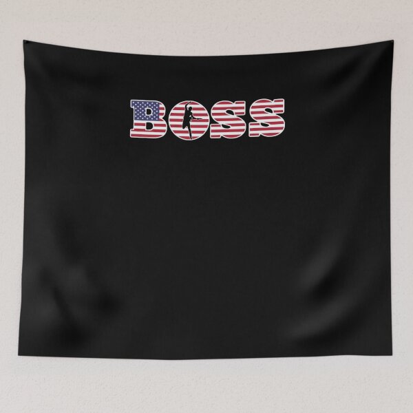 Item preview, The Boss US Flag designed and sold by TheoBedard.