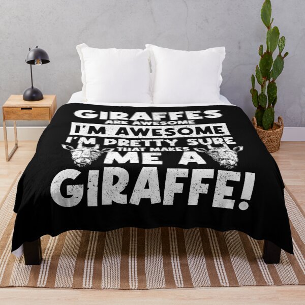 Item preview, Giraffes Are Awesome Im Awesome Cute Giraffe Quote Graphic Saying Zoo I Love Giraffes designed and sold by SkylerKason.