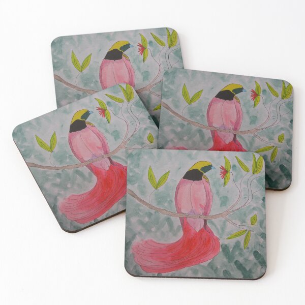 Item preview, Bird of Paradise Watercolor in Pink designed and sold by TurnipWilson.
