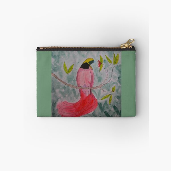 Artikelvorschau, Paradiesvogel-Aquarell im Rosa entworfen und verkauft von TurnipWilson.