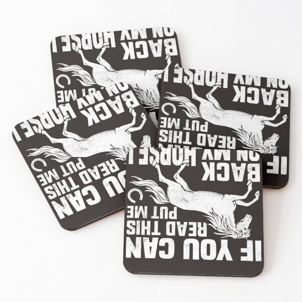 Item preview, If You Can Read This Put Me Back On My Horse  designed and sold by RED FIR.