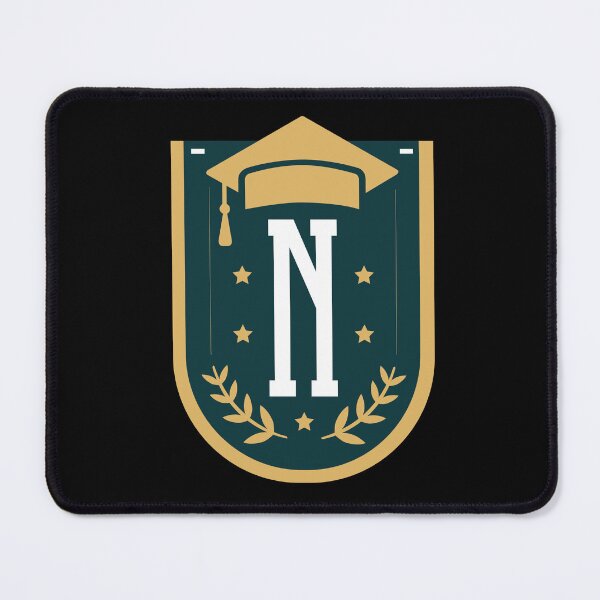 Item preview, Ornamental Letter N, Gold Monogram Ornament, Funny Design Graduation designed and sold by PROMEN Creativity.