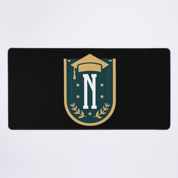 Item preview, Ornamental Letter N, Gold Monogram Ornament, Funny Design Graduation designed and sold by PROMEN Creativity.