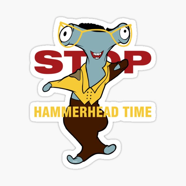 Item preview, Stop! Hammerhead Time! designed and sold by Platypus Ranch.