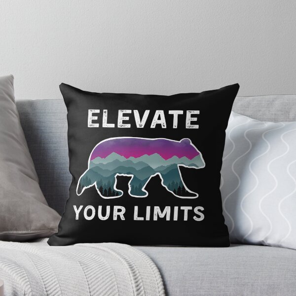 Item preview, Elevate Your Limits Mountain Bear Hike Bike Trail outdoors designed and sold by rileyamiy.