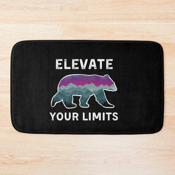 Item preview, Elevate Your Limits Mountain Bear Hike Bike Trail outdoors designed and sold by rileyamiy.